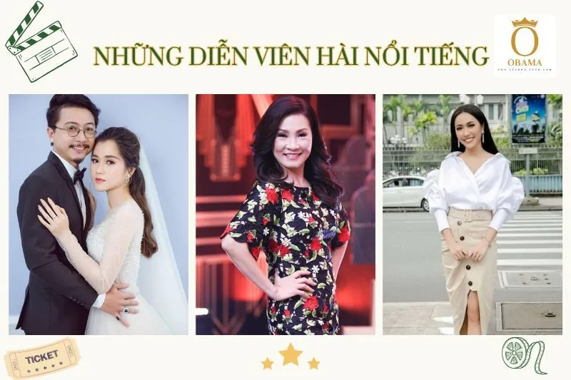 Những nữ diễn viên hài Việt Nam nổi tiếng nhất