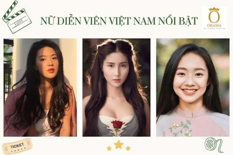 Top những nữ diễn viên Việt Nam được yêu thích hiện nay
